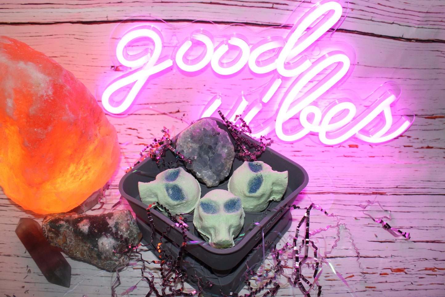 Alien Glow in the Dark Mystical Bath Bombs