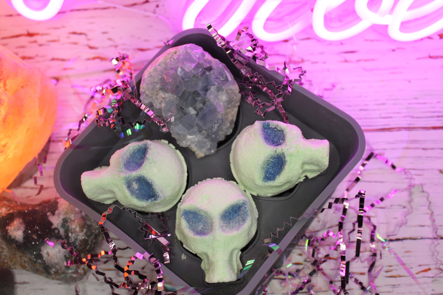 Alien Glow in the Dark Mystical Bath Bombs